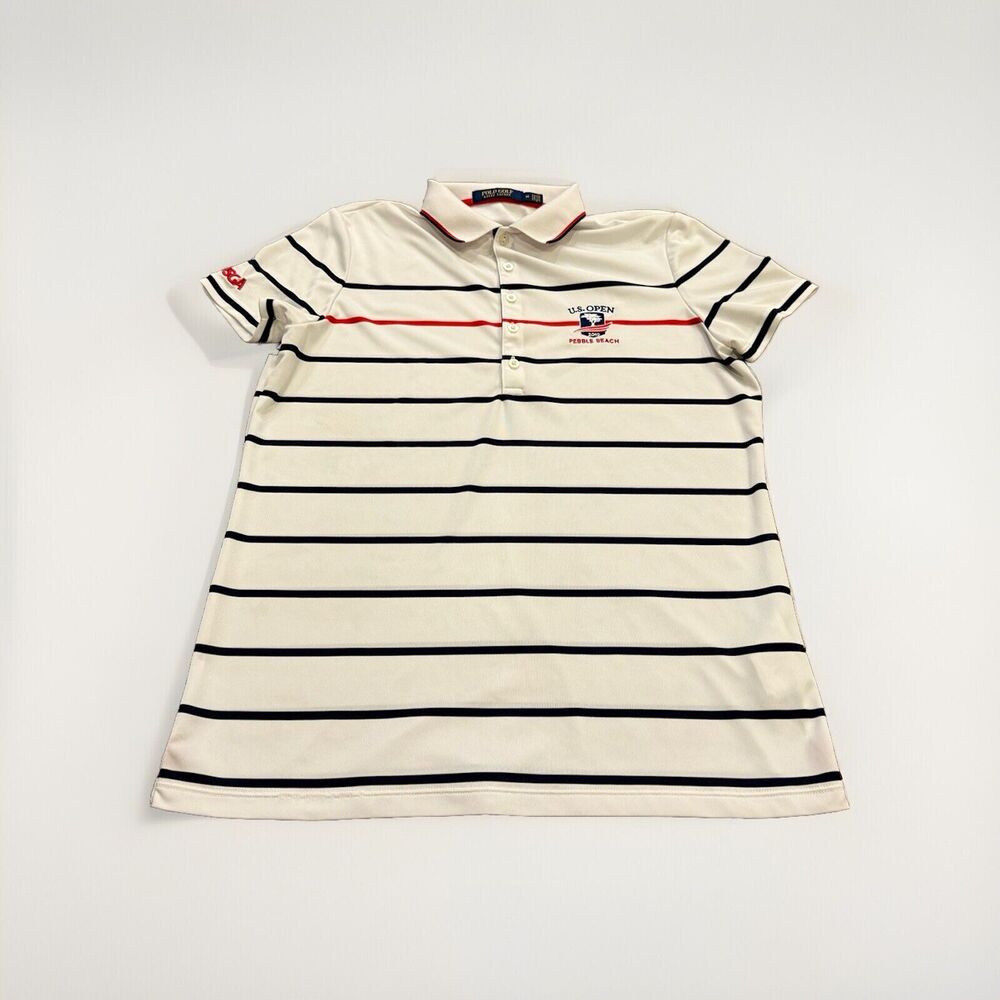 Polo Golf Ralph Lauren Womens U.S. Open 2019 Pebble Beach USGA Short Sleeve M